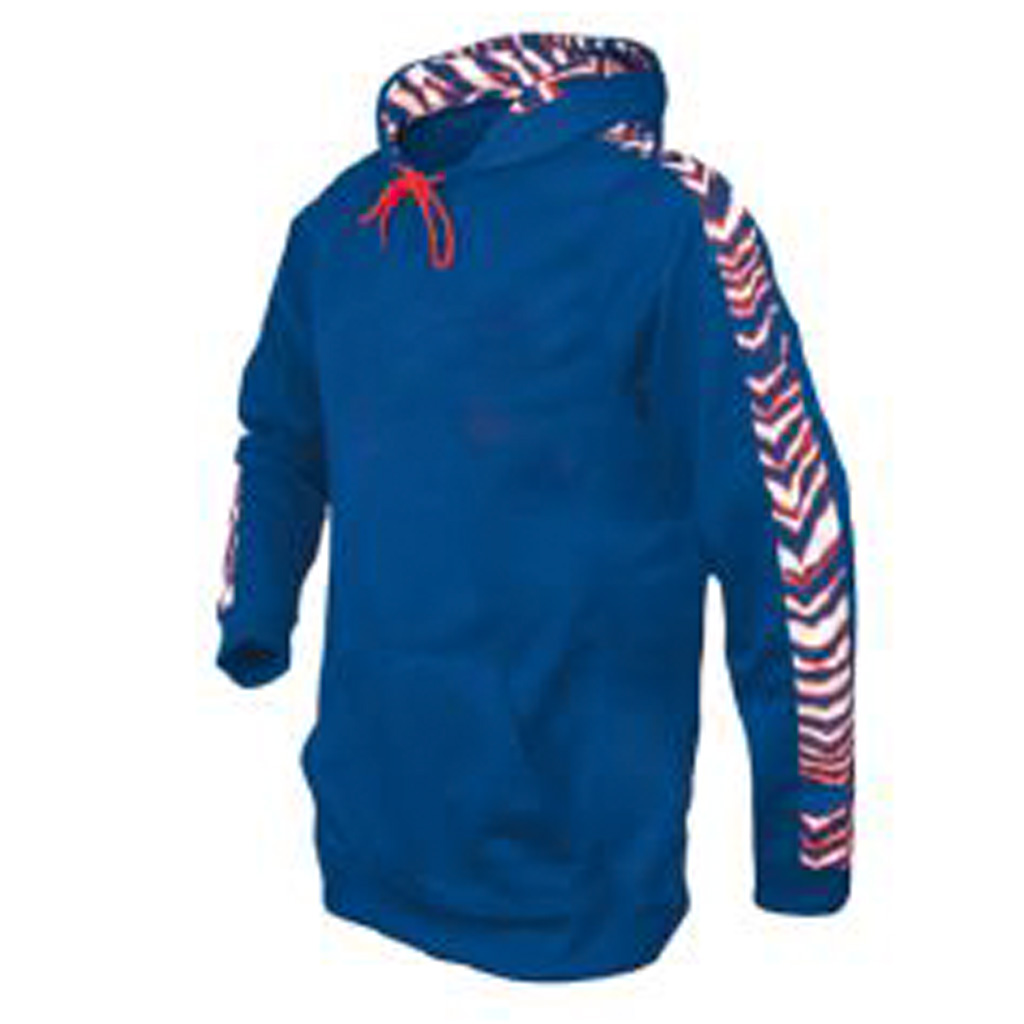 Zubaz Women's Elevated LW Hood with Team Color Viper Print